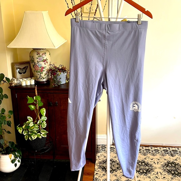 š¤Boston Marathon Warm Long Running Tights Women- 2XL-Silver Violet-NWT - Picture 7 of 16
